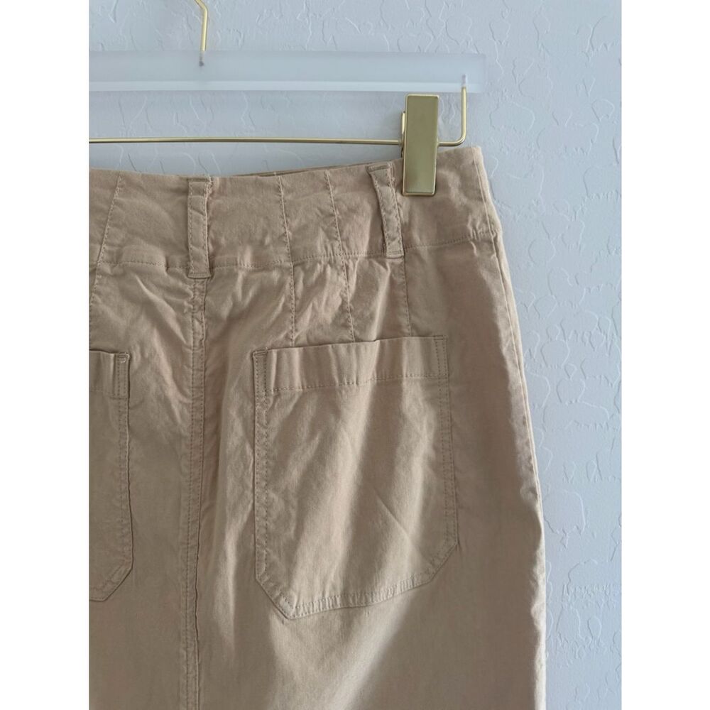 Anthropologie Maeve The Colette Maxi Skirt in Khaki Size Small - Picture 7 of 9